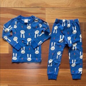Hanna Anderssen Bunny Print Pj Set 3T